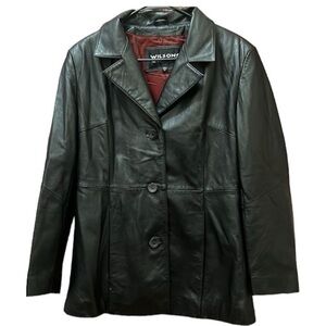 Wilson’s Black Leather Jacket